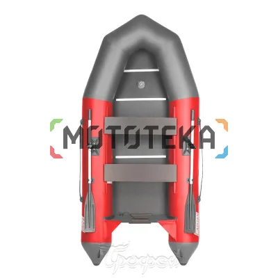 Лодка ПВХ Тонар Капитан Т290 (красно-серый)