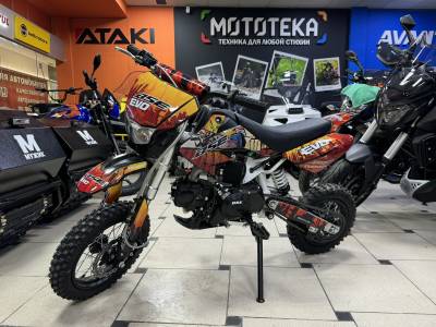 Питбайк BSE (БСЕ) EVO 110e Samurai SA 12/10 (Полуавтоматическая КПП)