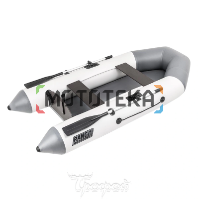 Лодка ПВХ Тонар RANG 260 бело-серый