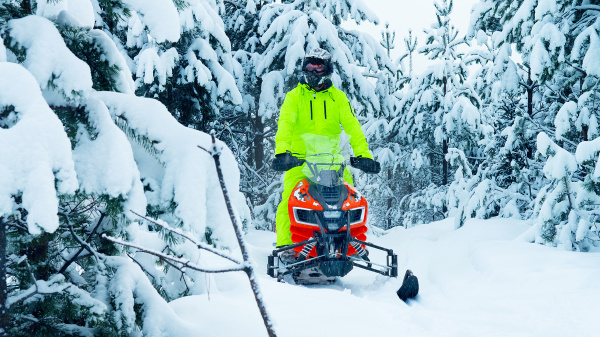 Снегоход Wels (Велс) 200RS оранжевый (машинокомплект) | Мототека