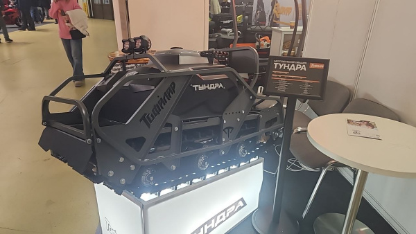 Мотобуксировщик Тофалар ТУНДРА Толкач 600, 20 л.с., с реверсом, с электростартером, с подогревом, катковая | Мототека